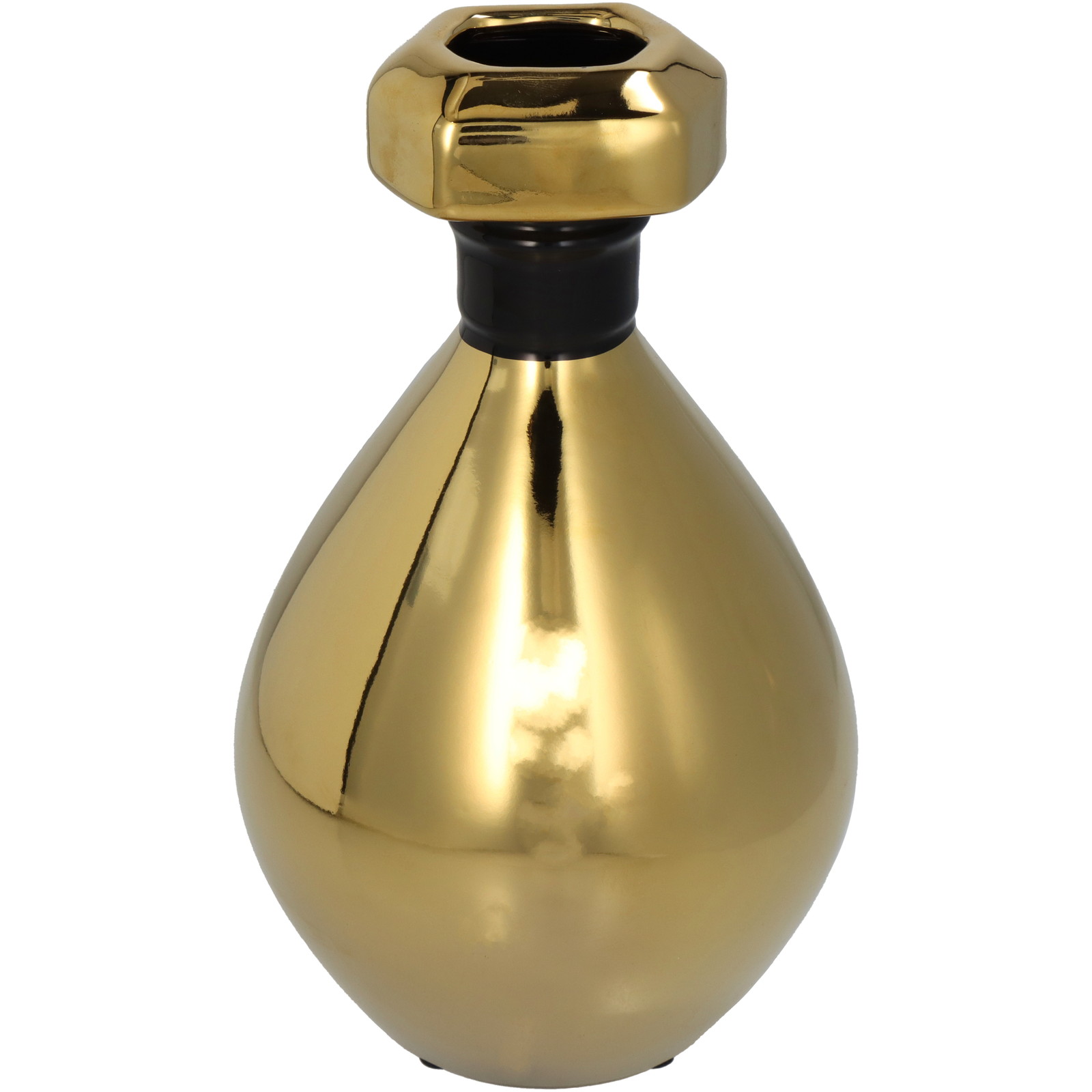 Vase Perfume Bottle Gold