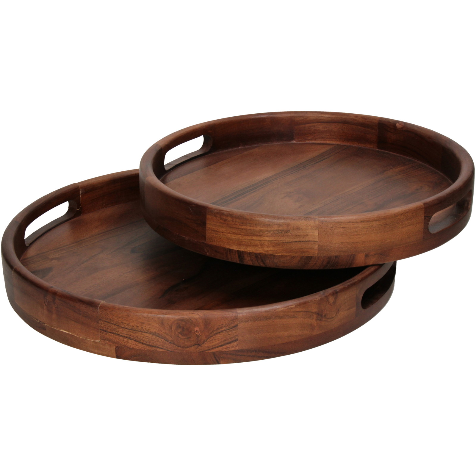Serving Tray Wood Brown