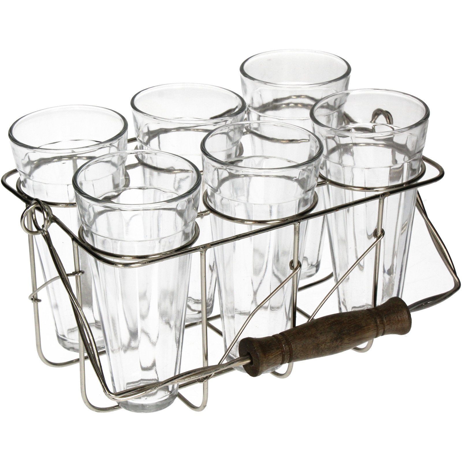 ■Drinking Glasses Glass Clear 24x14x13.5cm