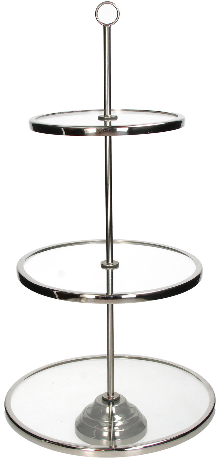 Etagere Iron Silver 31x31x61cm