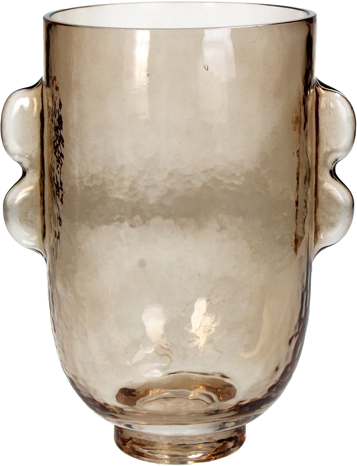 Vase Glass Amber