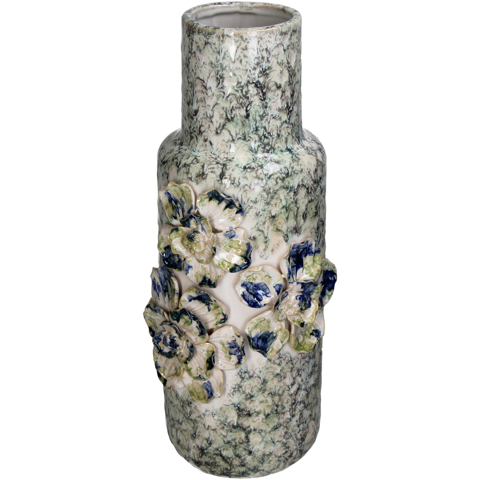 Vase Stoneware Blue