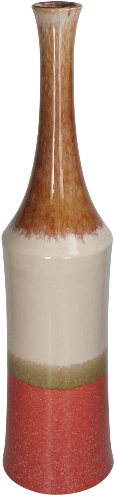 Vase Stoneware Red