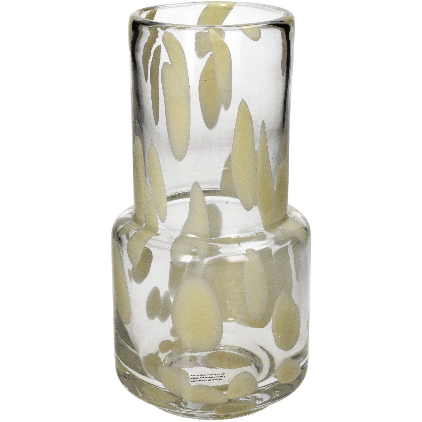 ■Vase Glass Beige