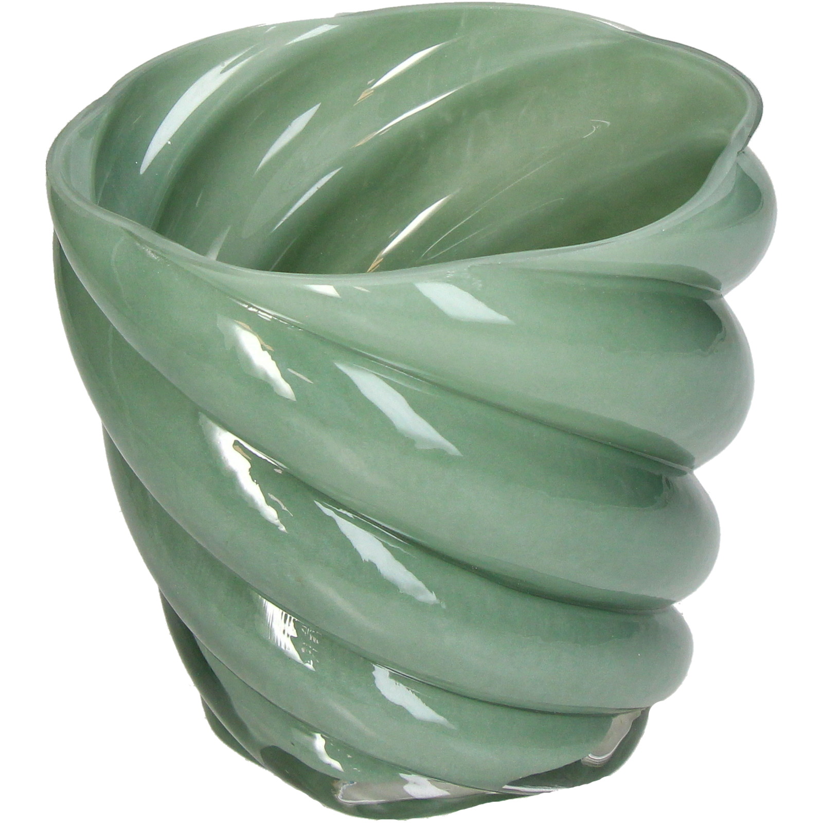 ■Vase Glass Green