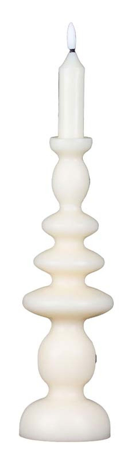 ANNE LED CANDLE ECRU L