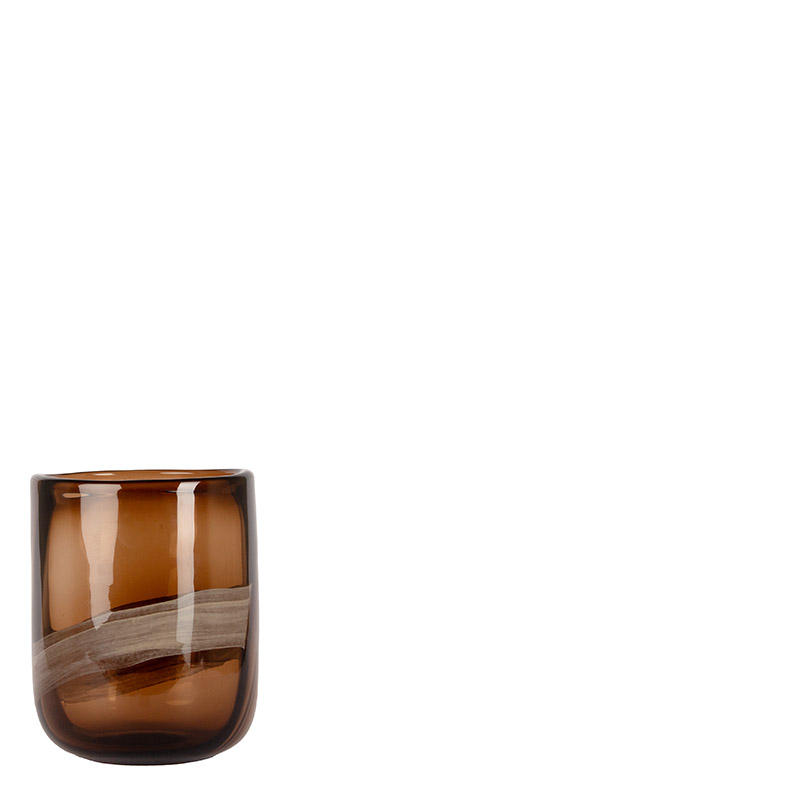��JINTE VASE BROWN M