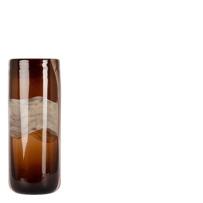 ��JINTE VASE BROWN L