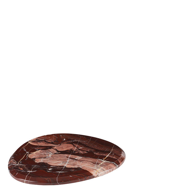 ■RED MARBLE TRAY M