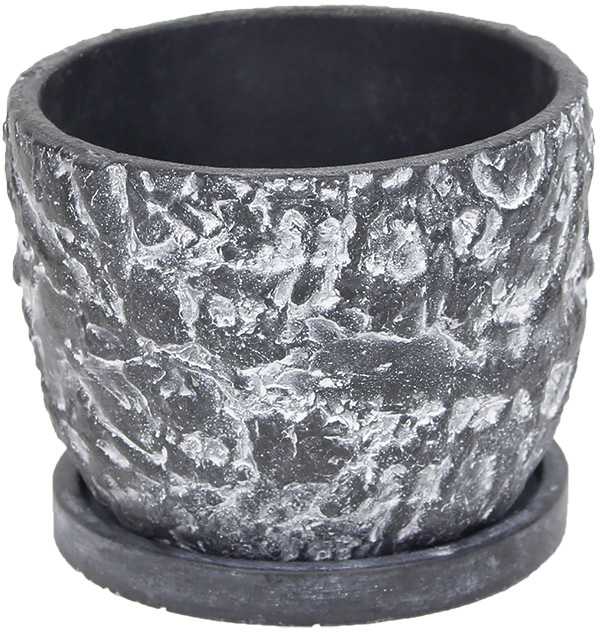 【個人宅配送不可】ブラックストーンポットM