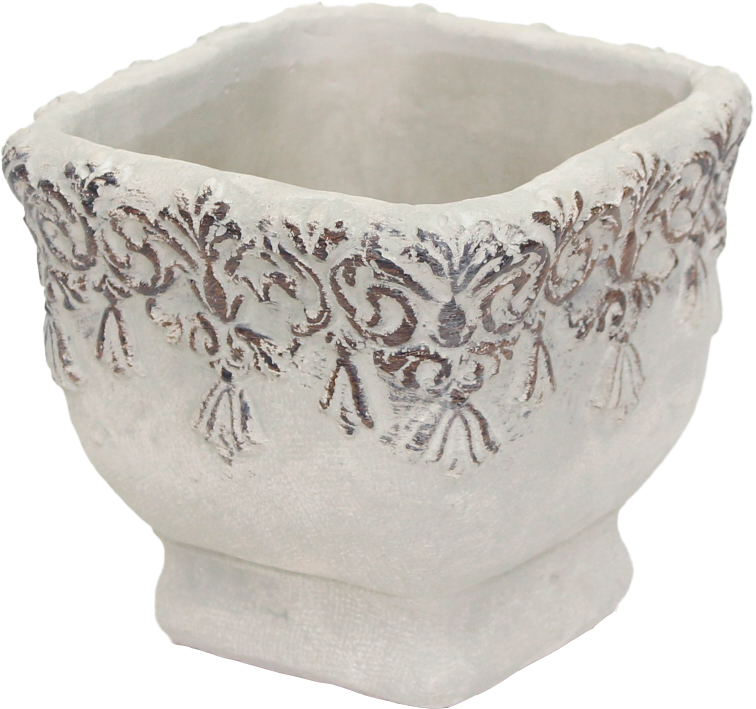 【個人宅配送不可】バロックポットスクエアS