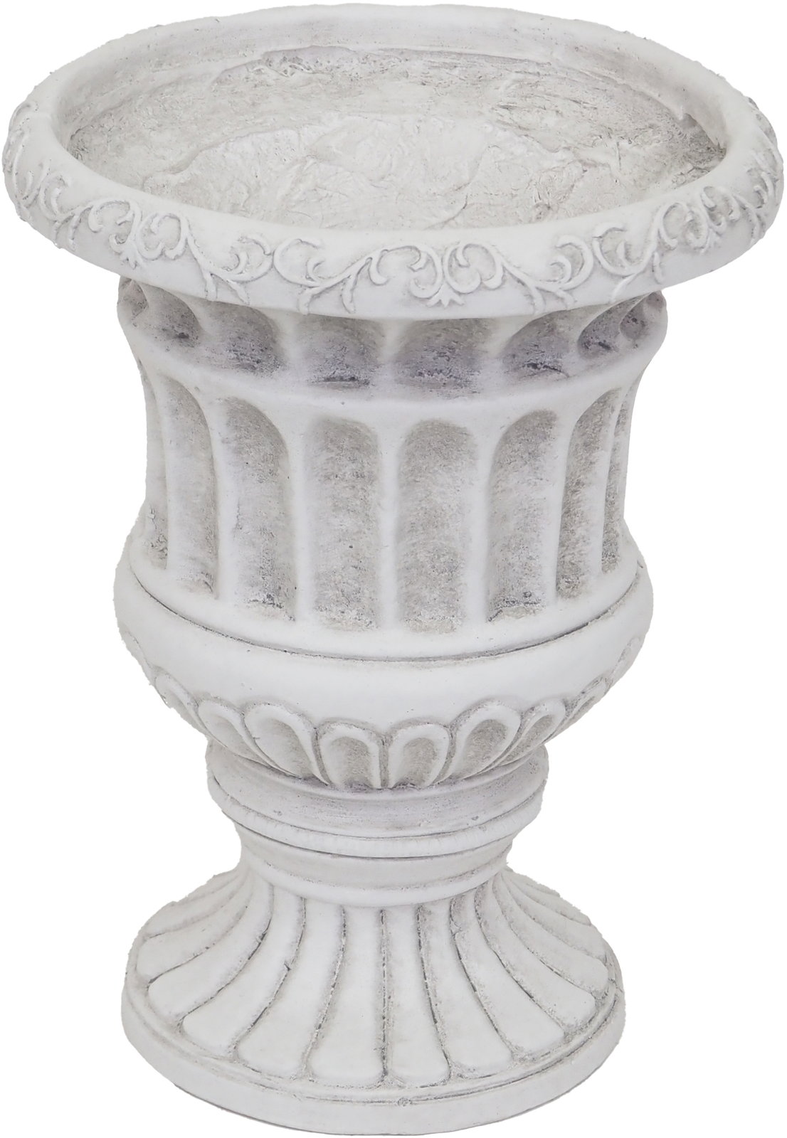 【個人宅配送不可】ローマポットフラワーMWhite