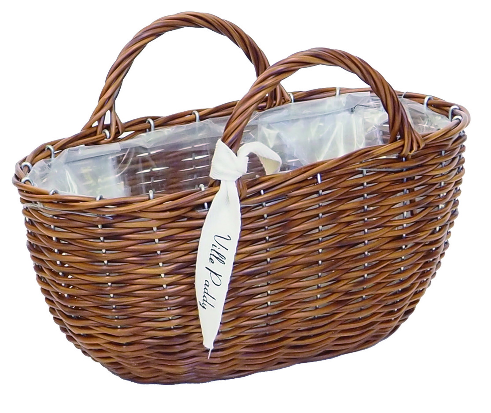 【個人宅配送不可】PPラタンバスケットダエンガタS