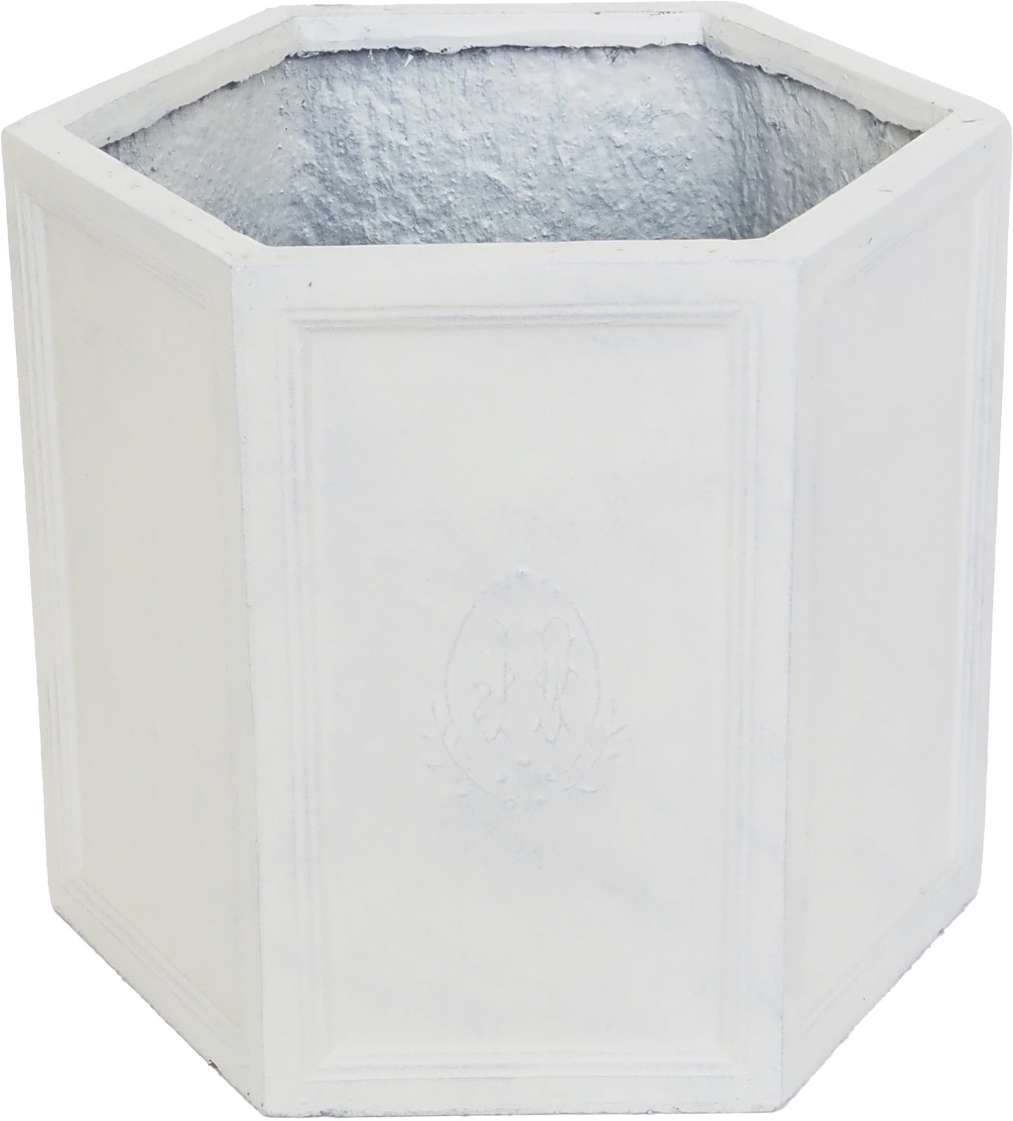 【個人宅配送不可】ヘキサゴンポット7ゴウWhite