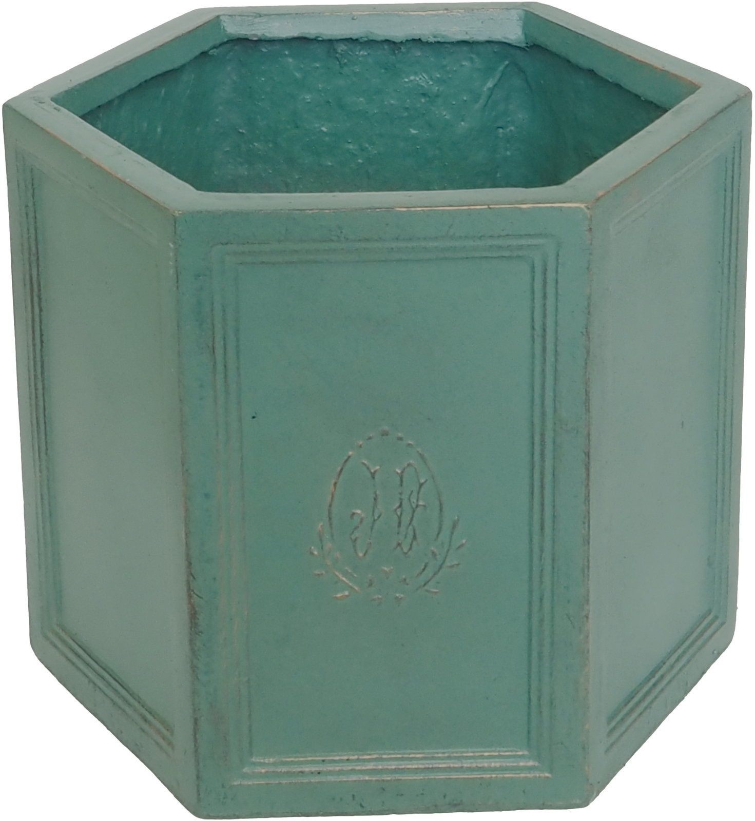 【個人宅配送不可】ヘキサゴンポット6ゴウVerdigris