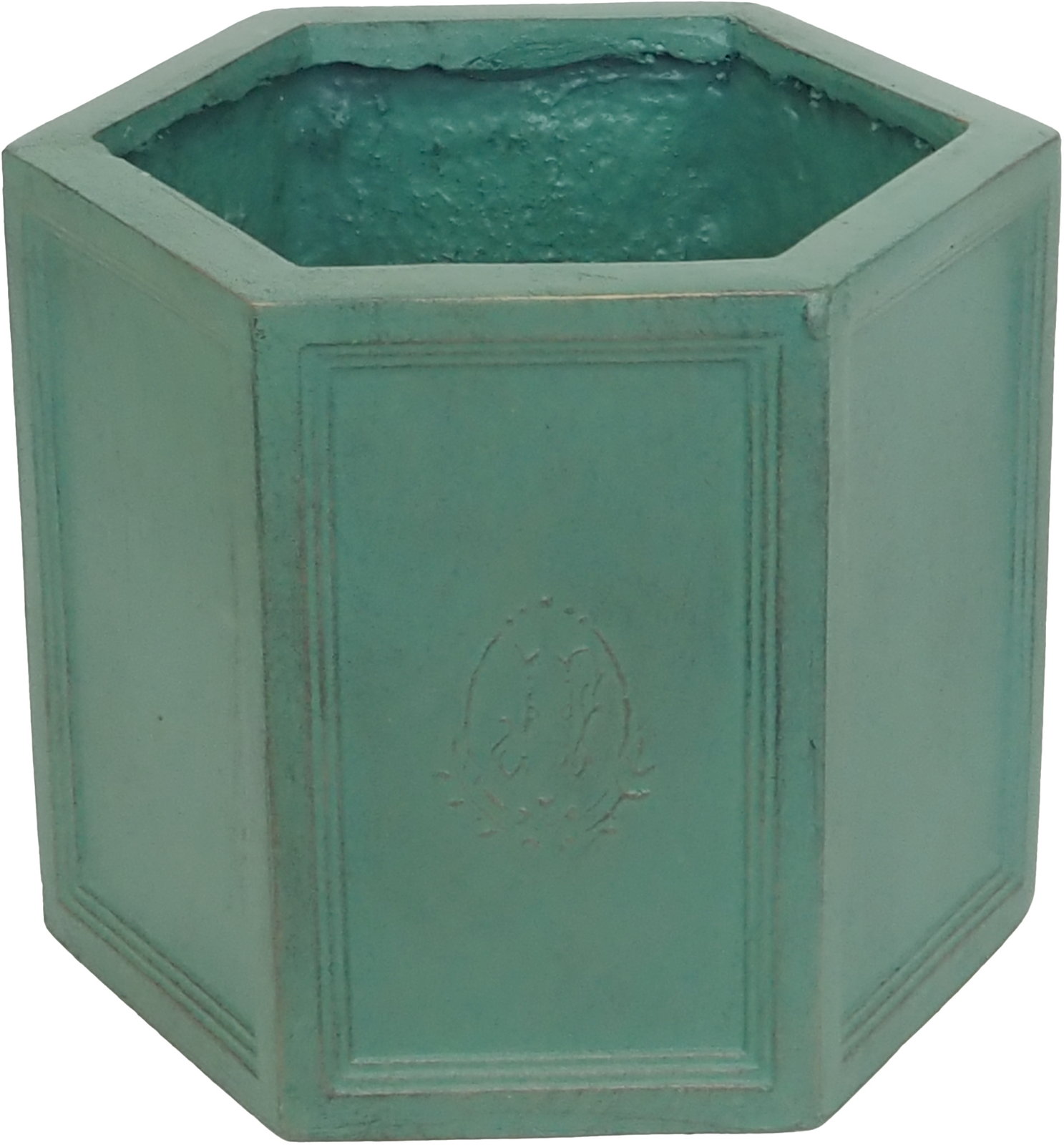 【個人宅配送不可】ヘキサゴンポット5ゴウVerdigris