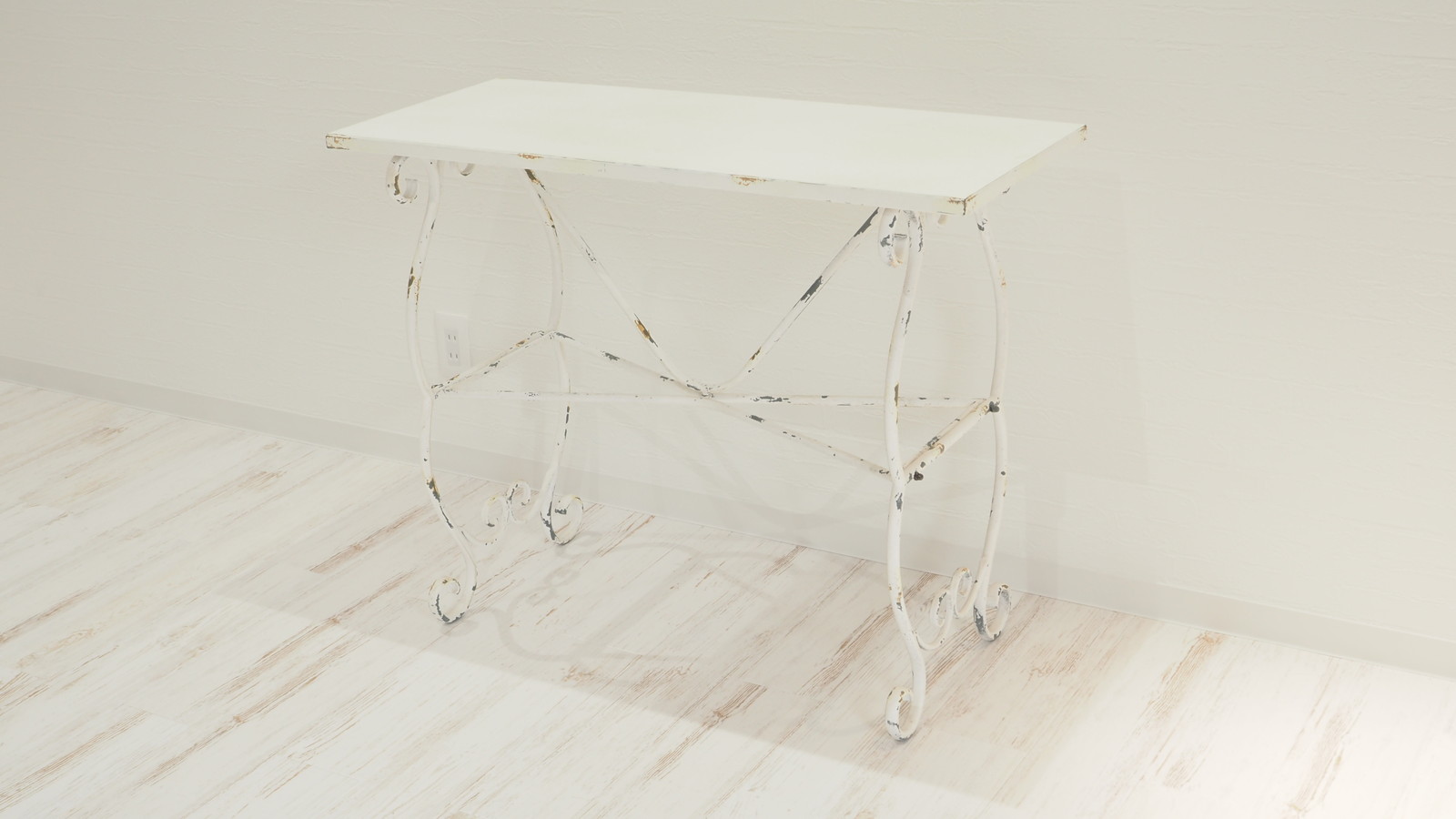 【個人宅配送不可】ワークテーブルWhite