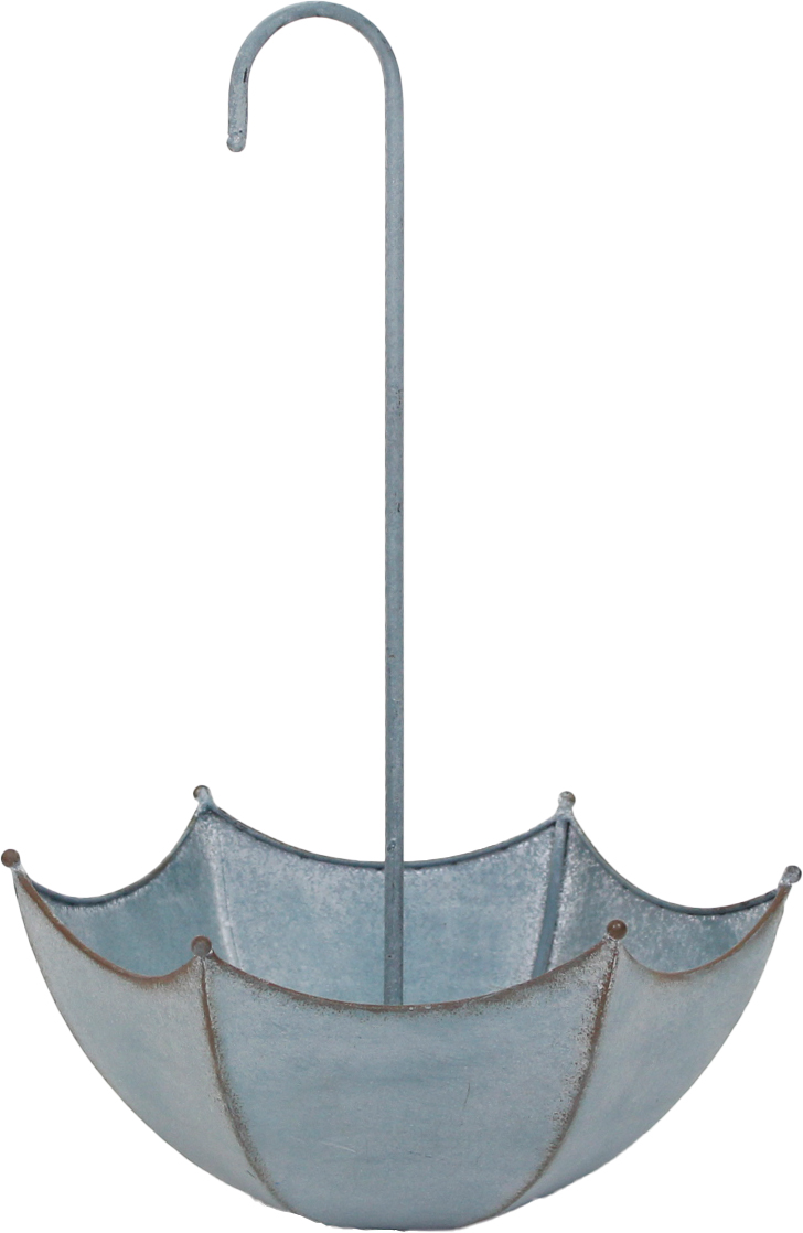 【個人宅不可】アンブレラポットブルーM