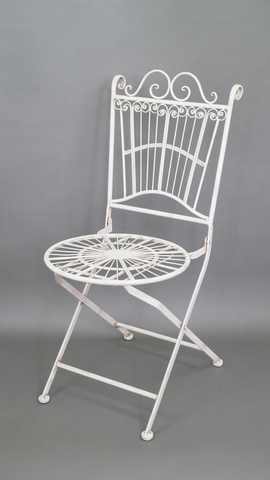 【個人宅配送不可】ガーデンチェアホワイト