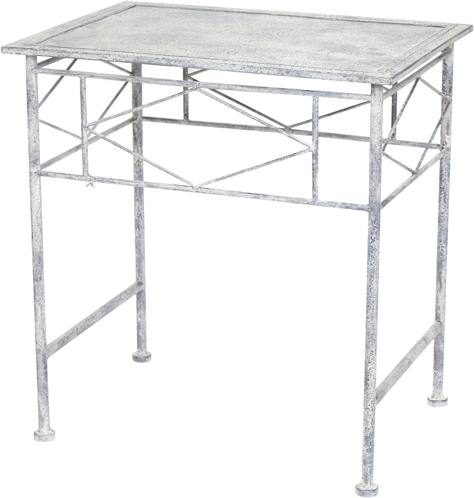 【個人宅不可】アイアンシャビーテーブルset2