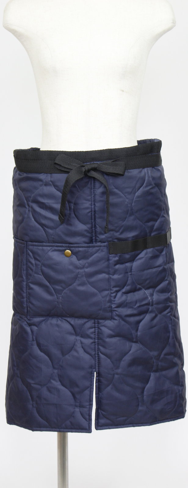 【個人宅不可】キルティングエプロンギャルソンNavy