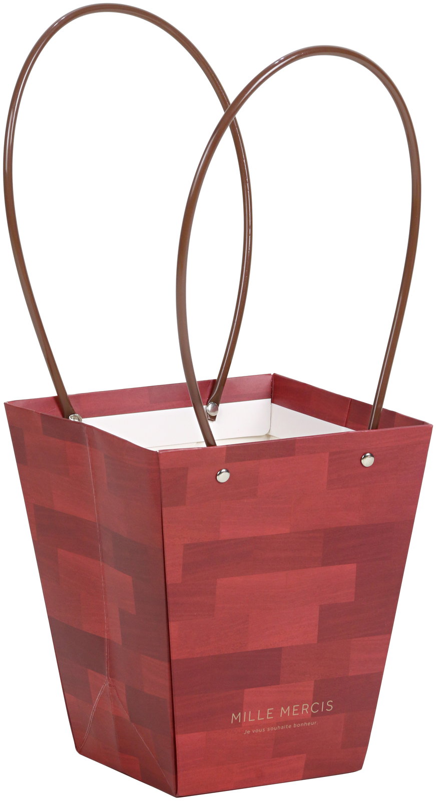 【メーカー廃盤】ペーパーバッグ ダ鉢5号用レッド