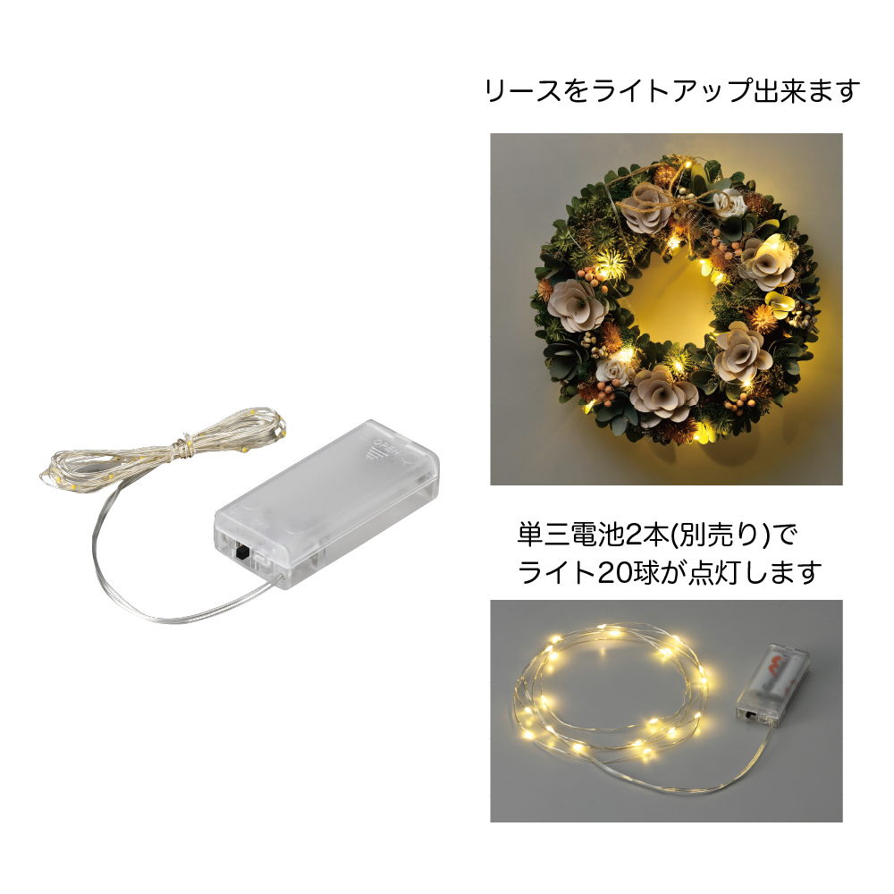 LEDロープライト20球