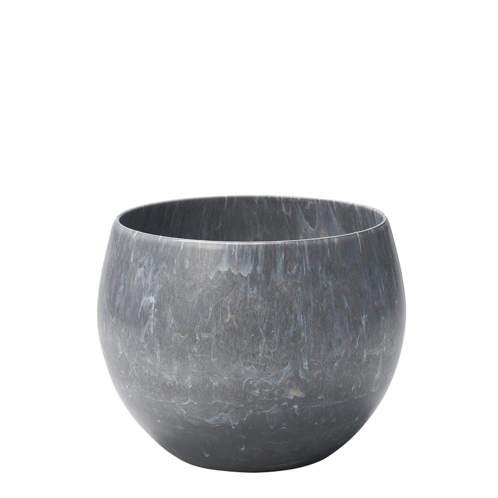 まんまるバンブーエコポット M グレー