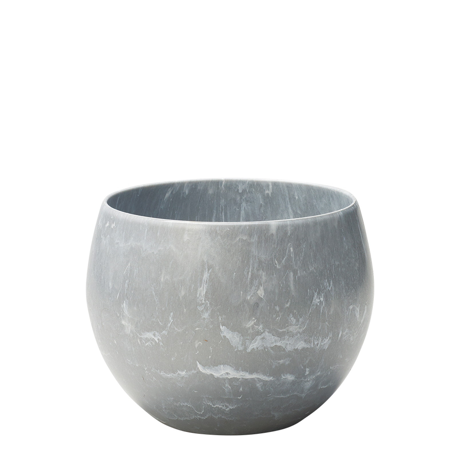 まんまるバンブーエコポット M ライトグレー