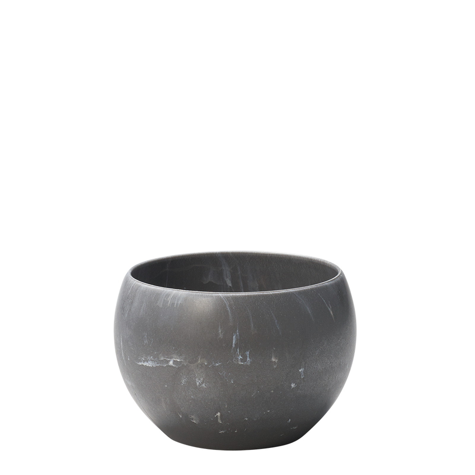 まんまるバンブーエコポット S グレー