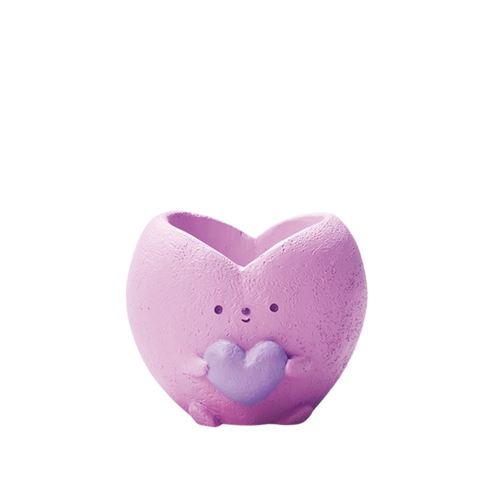 リトルレジンポット ハート パープル