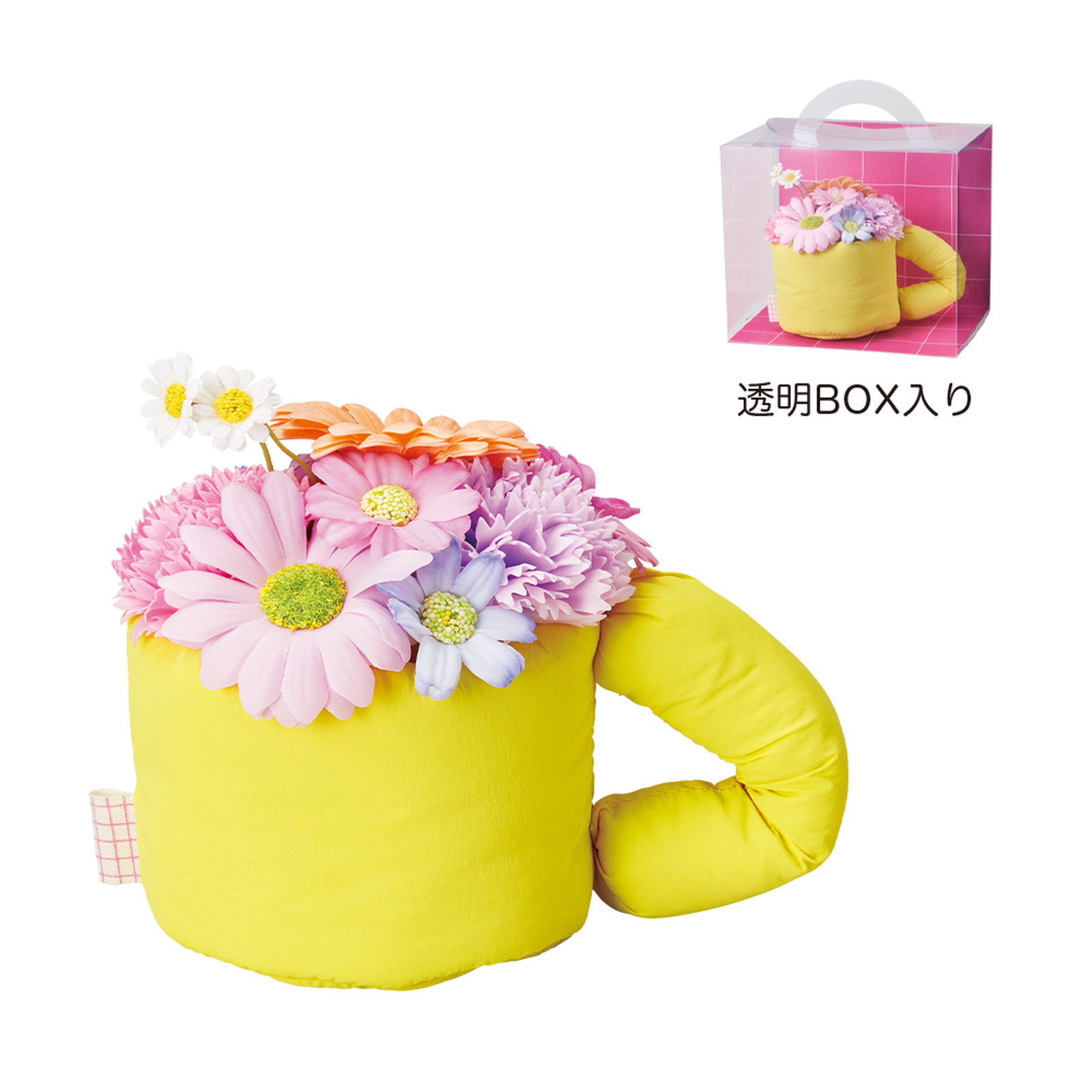 ふわふわマグソープフラワー イエロー