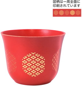 NYバンブーエコポット 椀型 和紋 L