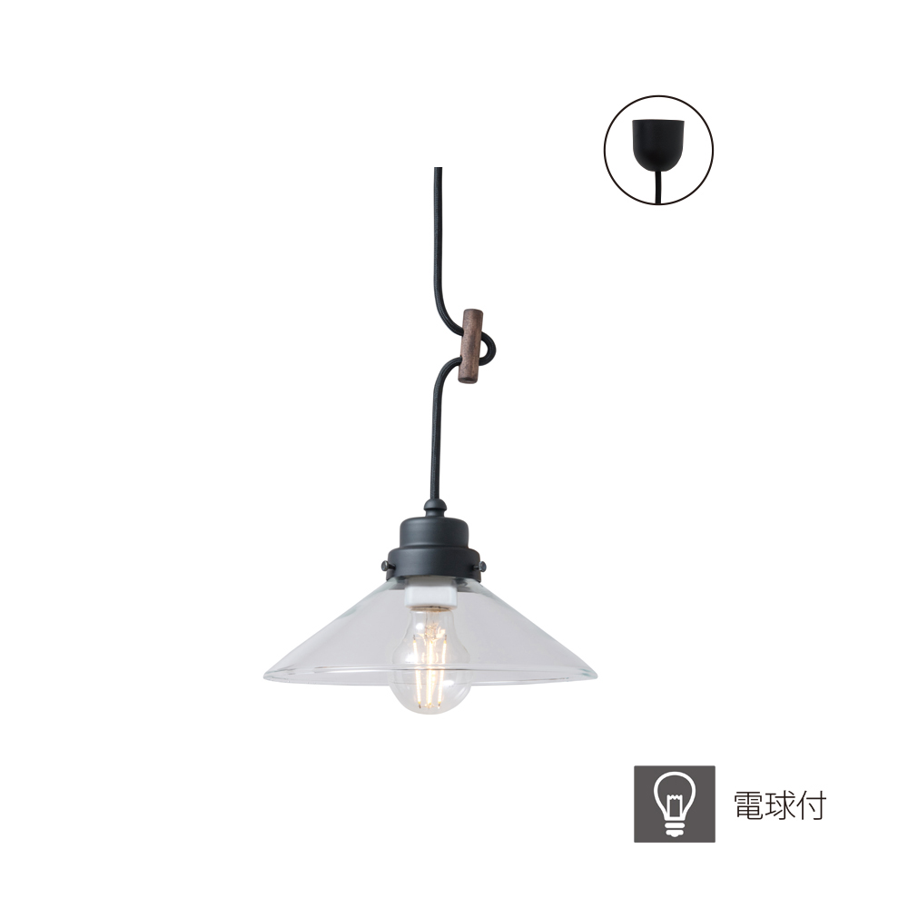 【個人宅配送不可】ペンダントライト クリア