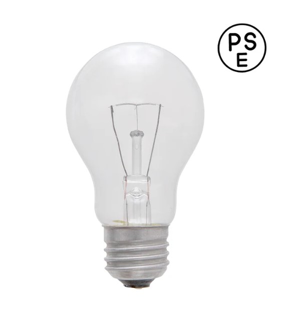 【個人宅配送不可】白熱電球 クリア