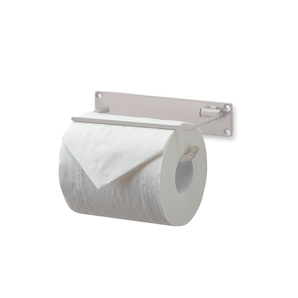 【個人宅配送不可】トイレットペーパーホルダー シングル ウォームグレー