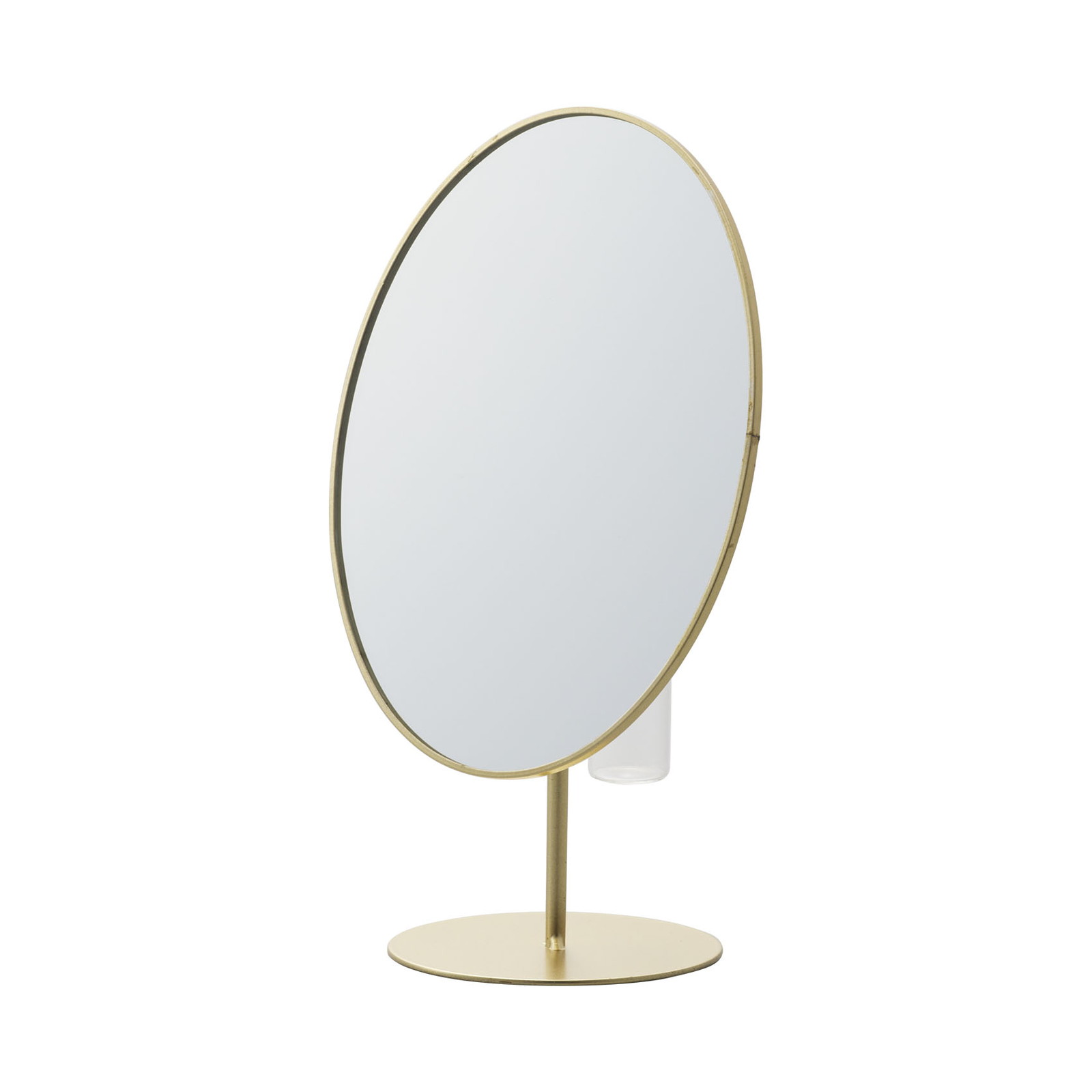 mirror vase_14.5L10W25H GOLD