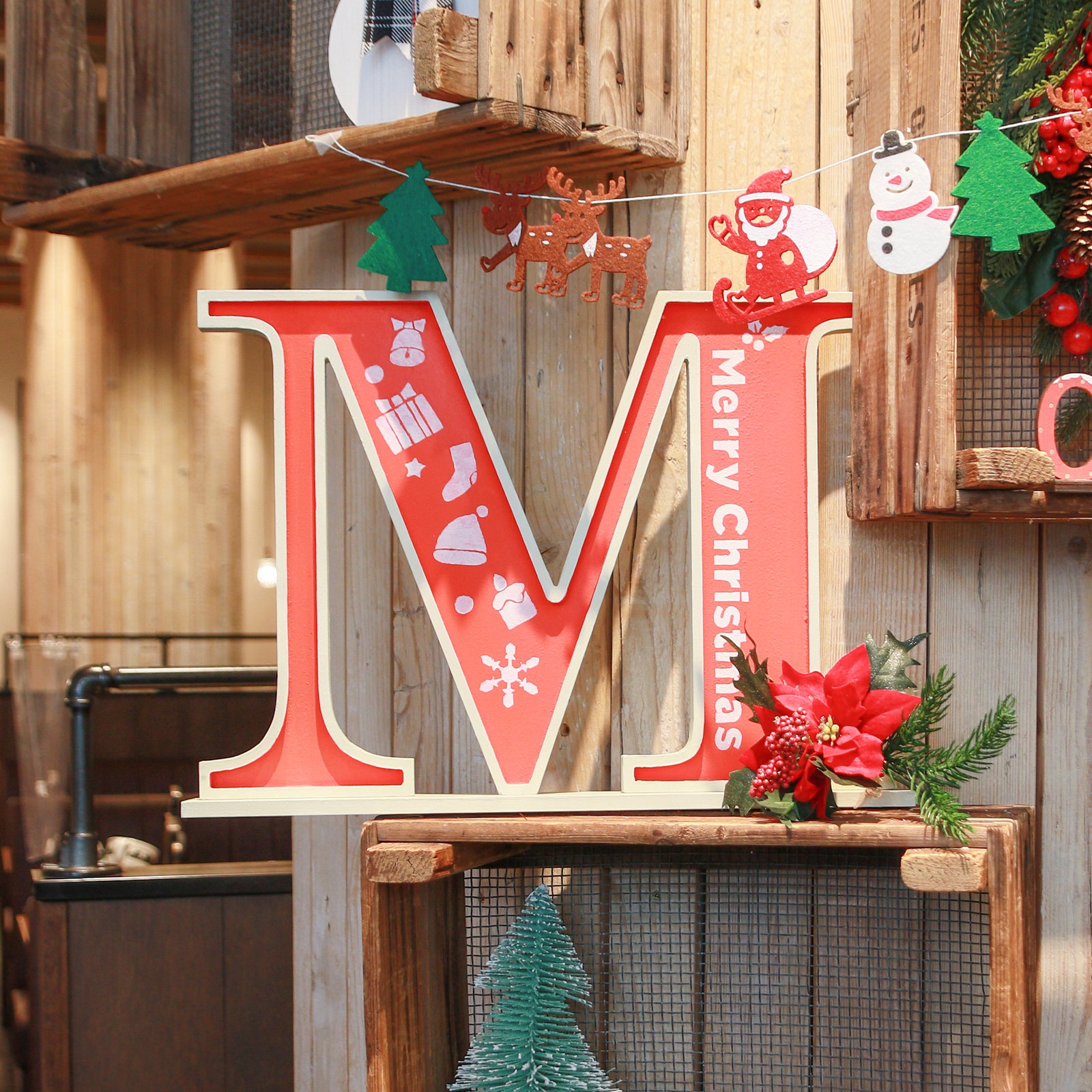 クリスマスベーシックアルファベット