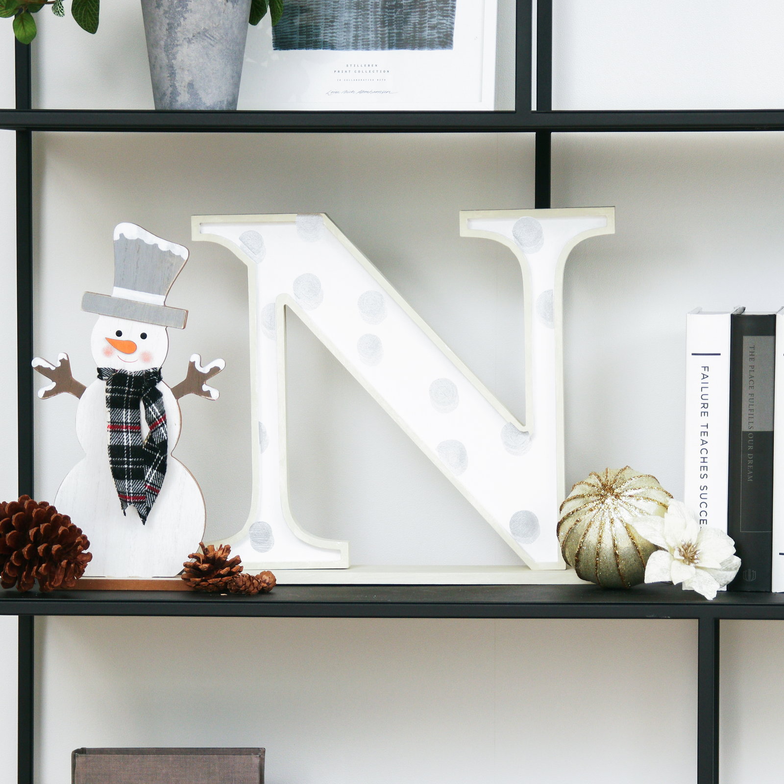 クリスマスナチュラルアルファベット