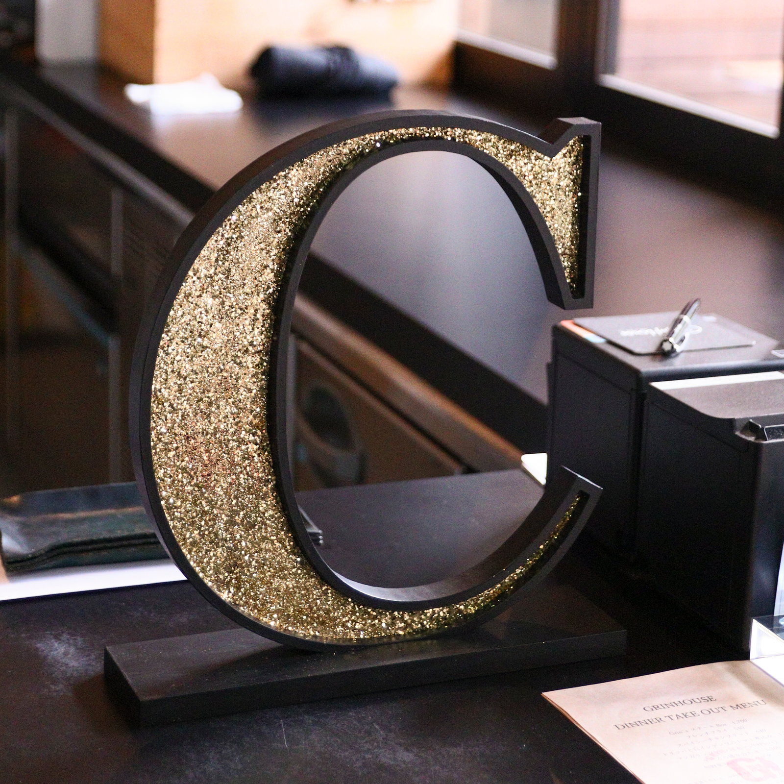 クリスマスラグジュアリーアルファベット