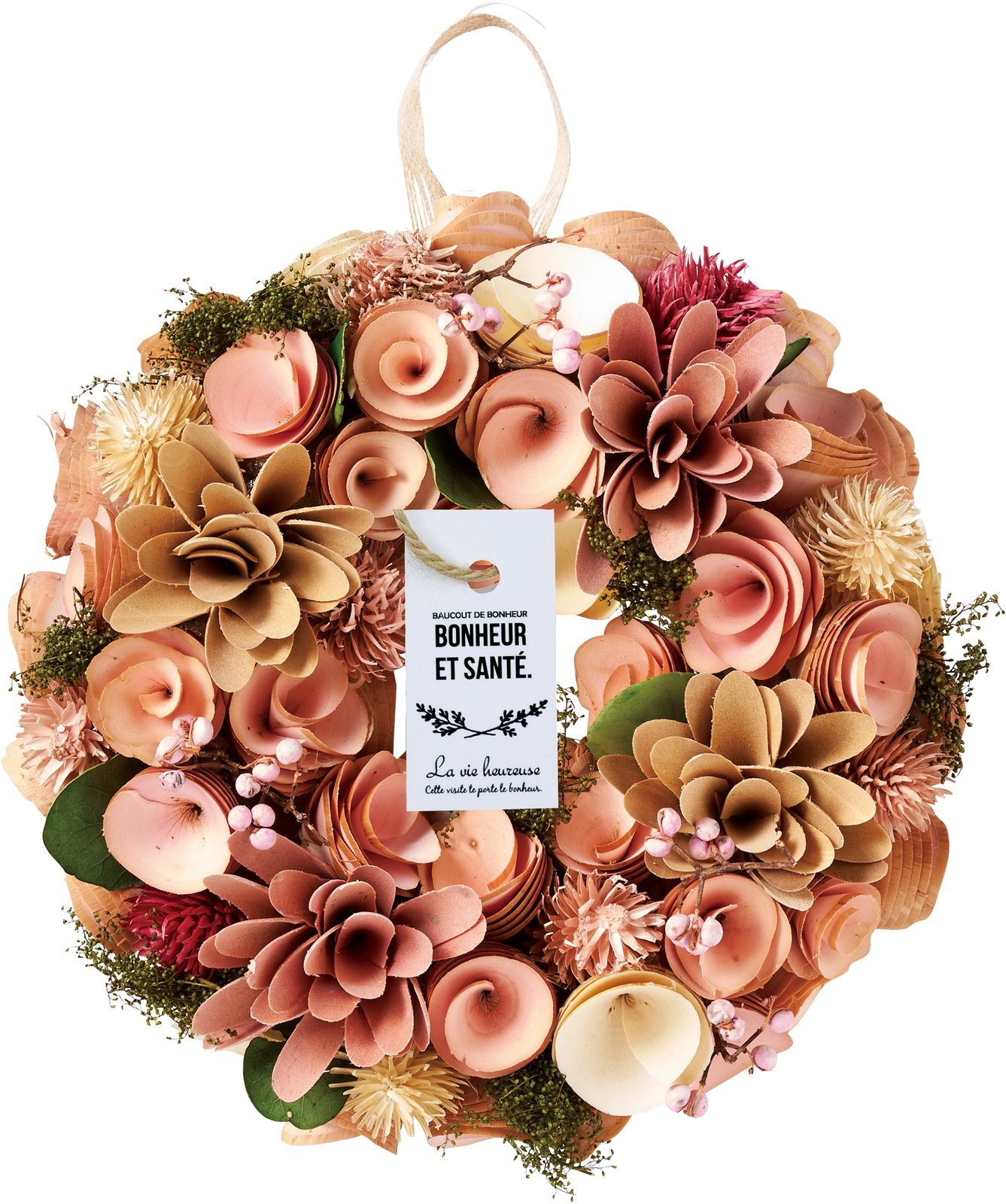 【別途送料】【個人宅不可】フルールリースM