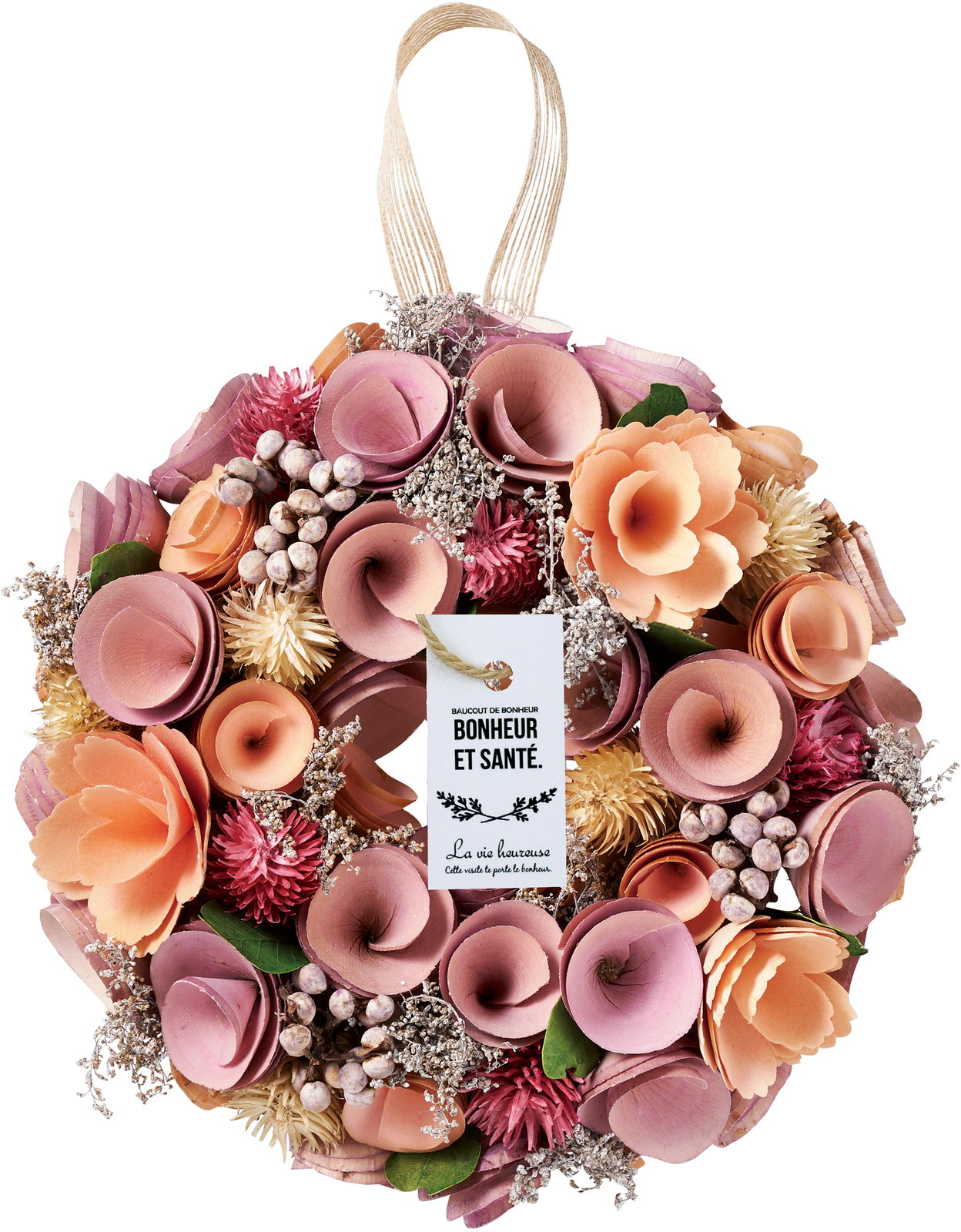 【別途送料】【個人宅不可】フルールリースM