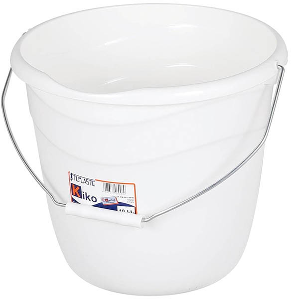 【個人宅配送不可】【送料別途】ITALIAN BUCKET KIKO 10L WHITE