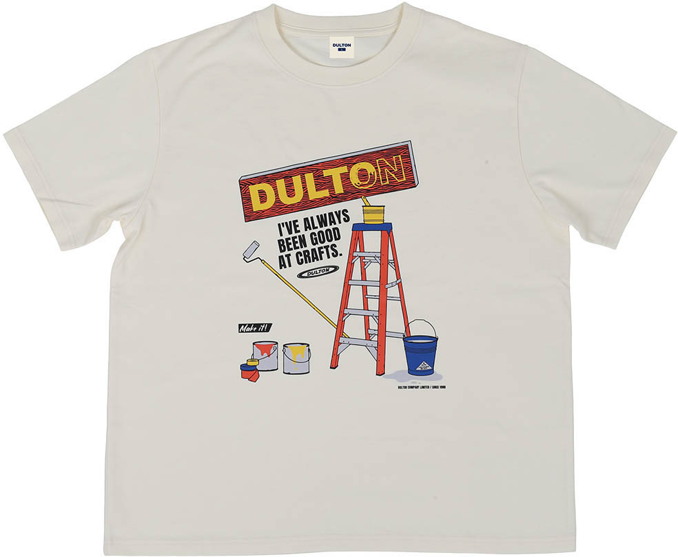 �y�l��s�zDULTON T-SHIRT DIY M OFF WHITE  [PX]