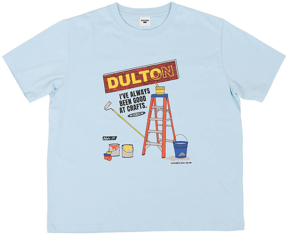�y�l��s�zDULTON T-SHIRT DIY L LIGHT BLUE [PX]