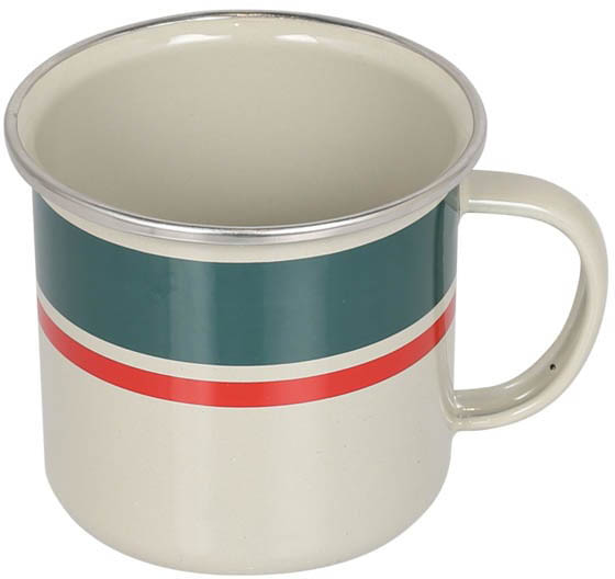 ylzszyʓrzSS RIM ENAMELED MUG GRD