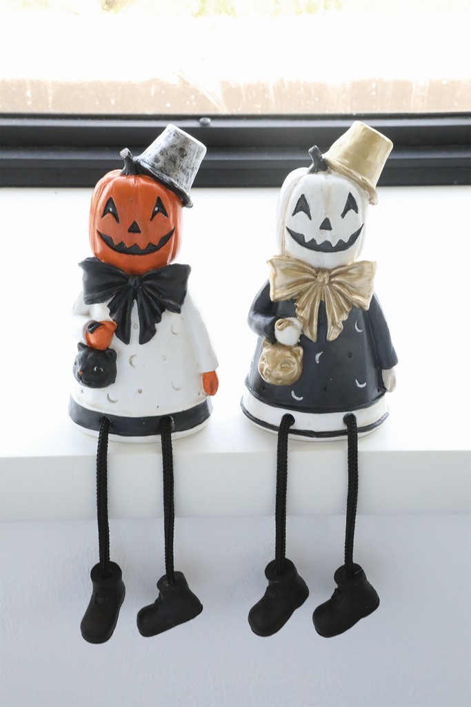 個人宅配送不可】ダングリング・ハロウィンペア: ハロウィン雑貨