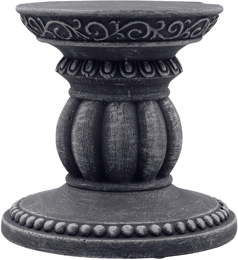 【個人宅配送不可】セリーヌフラワースタンドラウンドL-BK