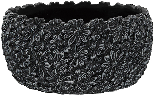 【個人宅配送不可】デイジーフラワーボウルL-BK