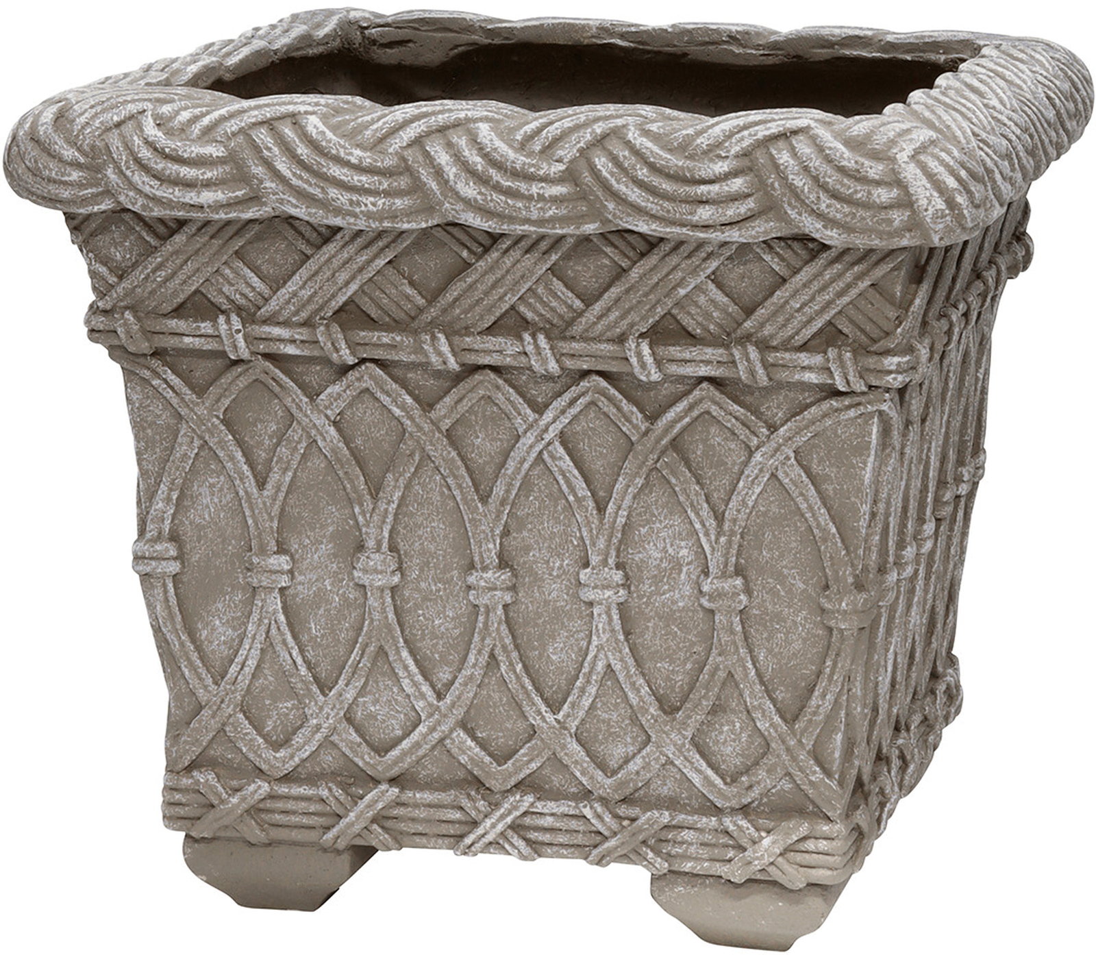 【個人宅配送不可】トリコットバスケットスクエアS-BR